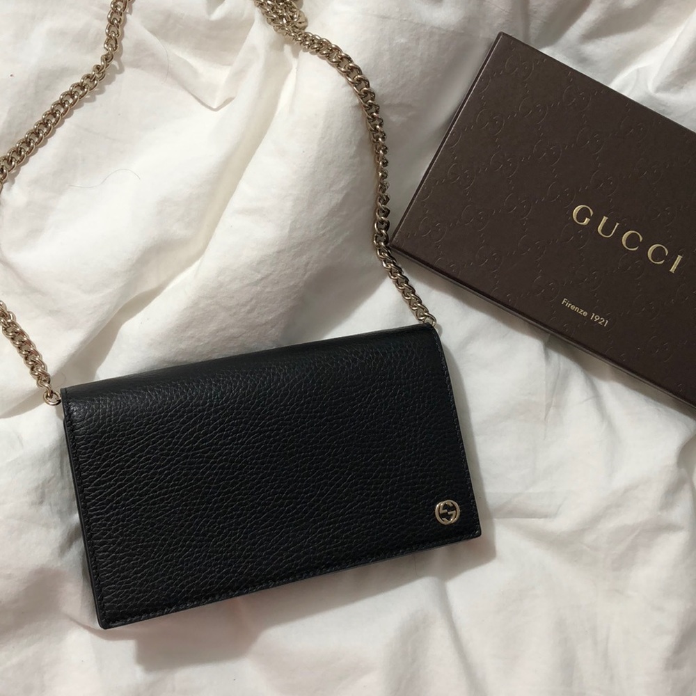 Authentic Gucci Chain Wallet